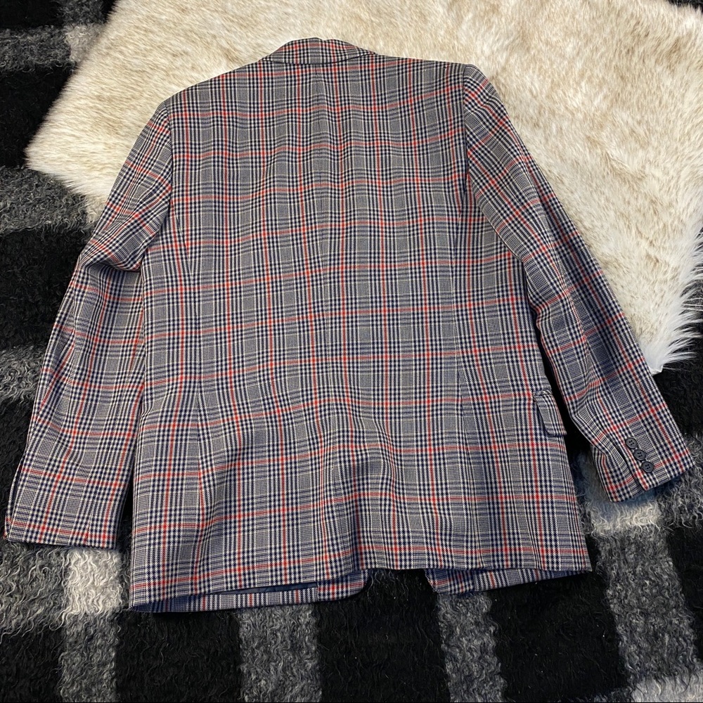 Pendleton Plaid Wool Blazer Jacket 10 - image 4
